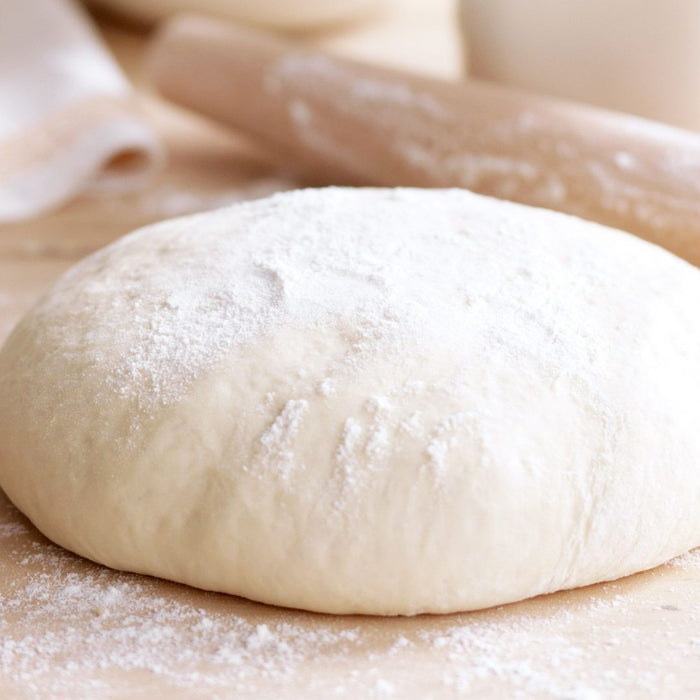 Homemade pizza dough