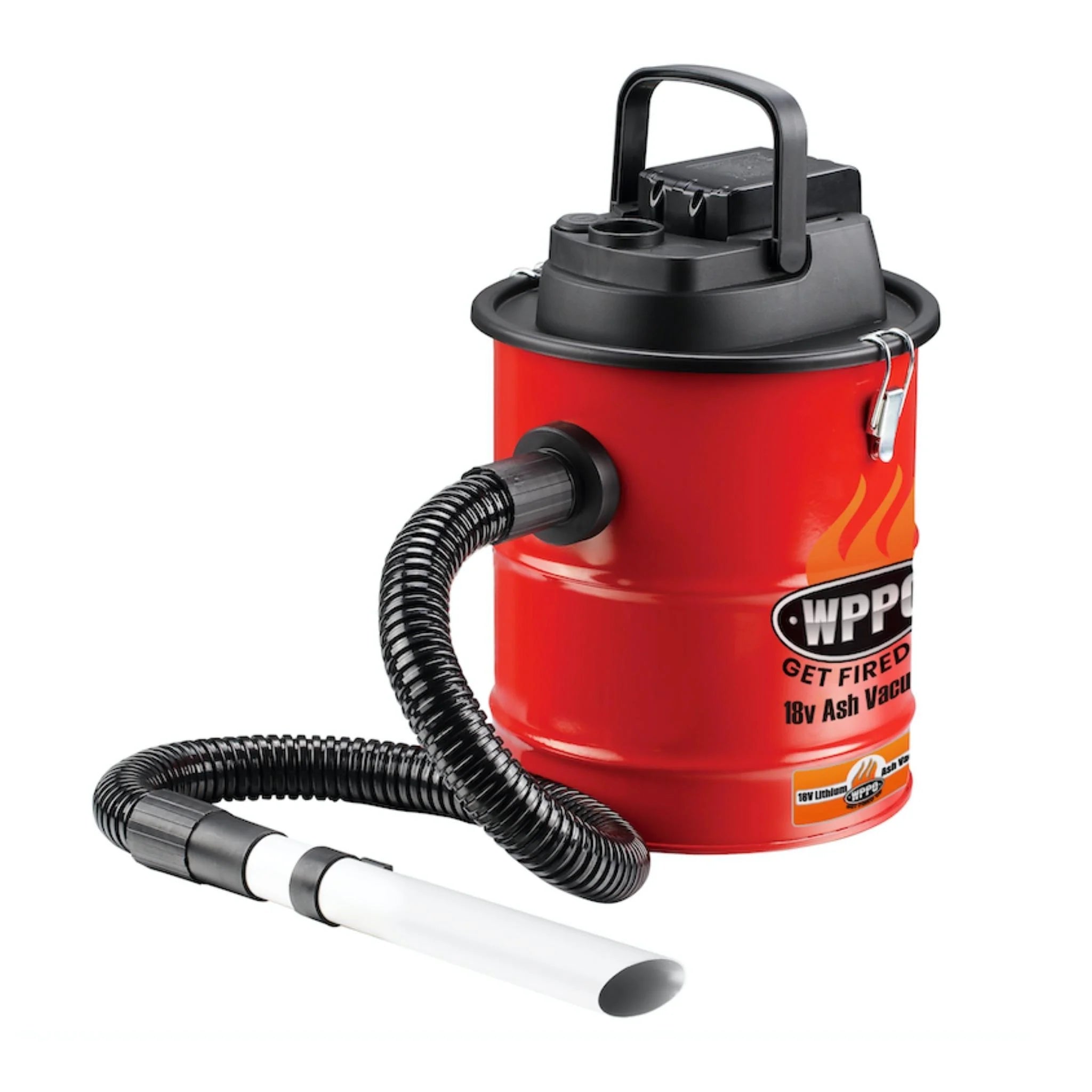 18V Rechargeable Ash Vacuum with Attachments