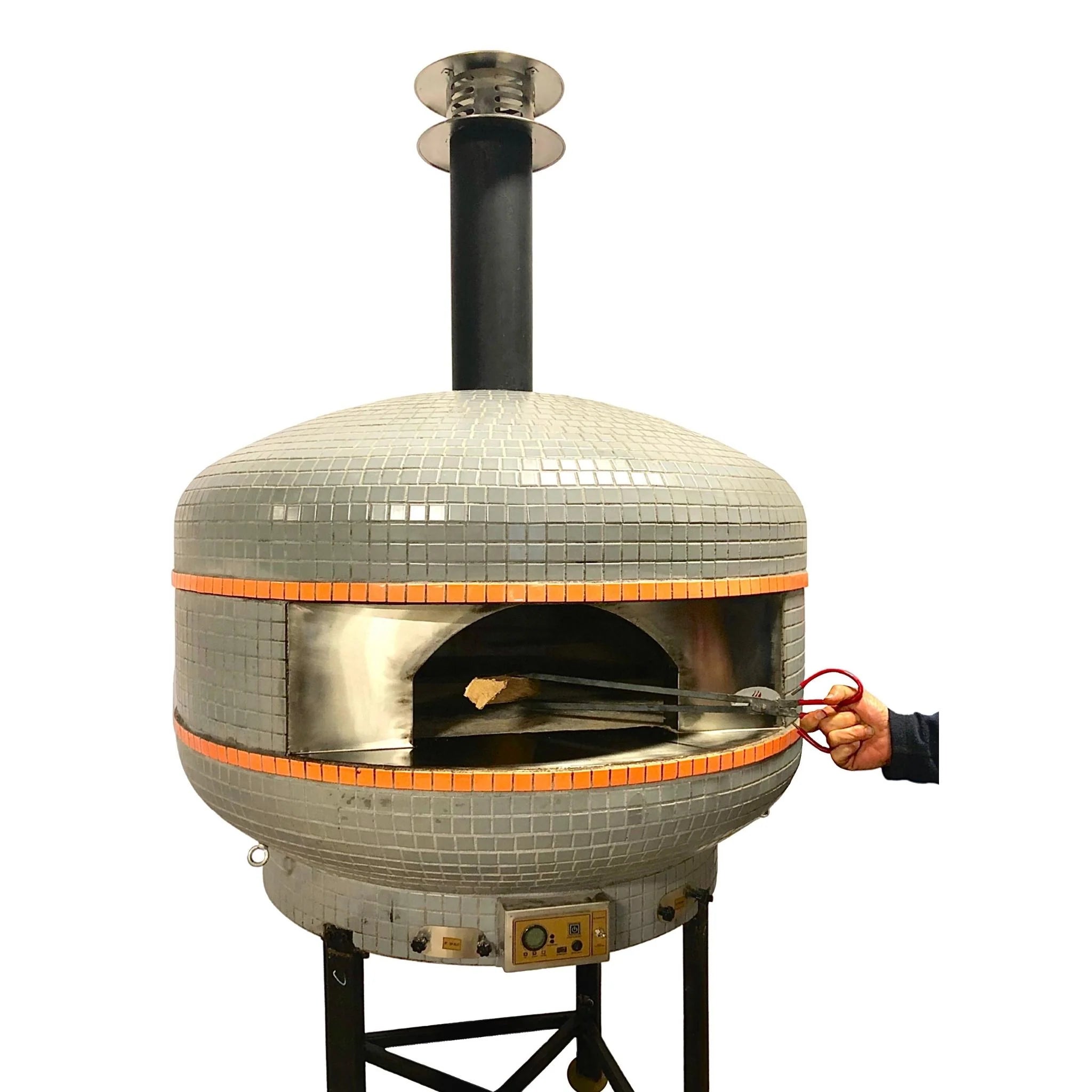 28 Professional Lava Digital Controlled Wood-Fired Oven With Convection Fan 