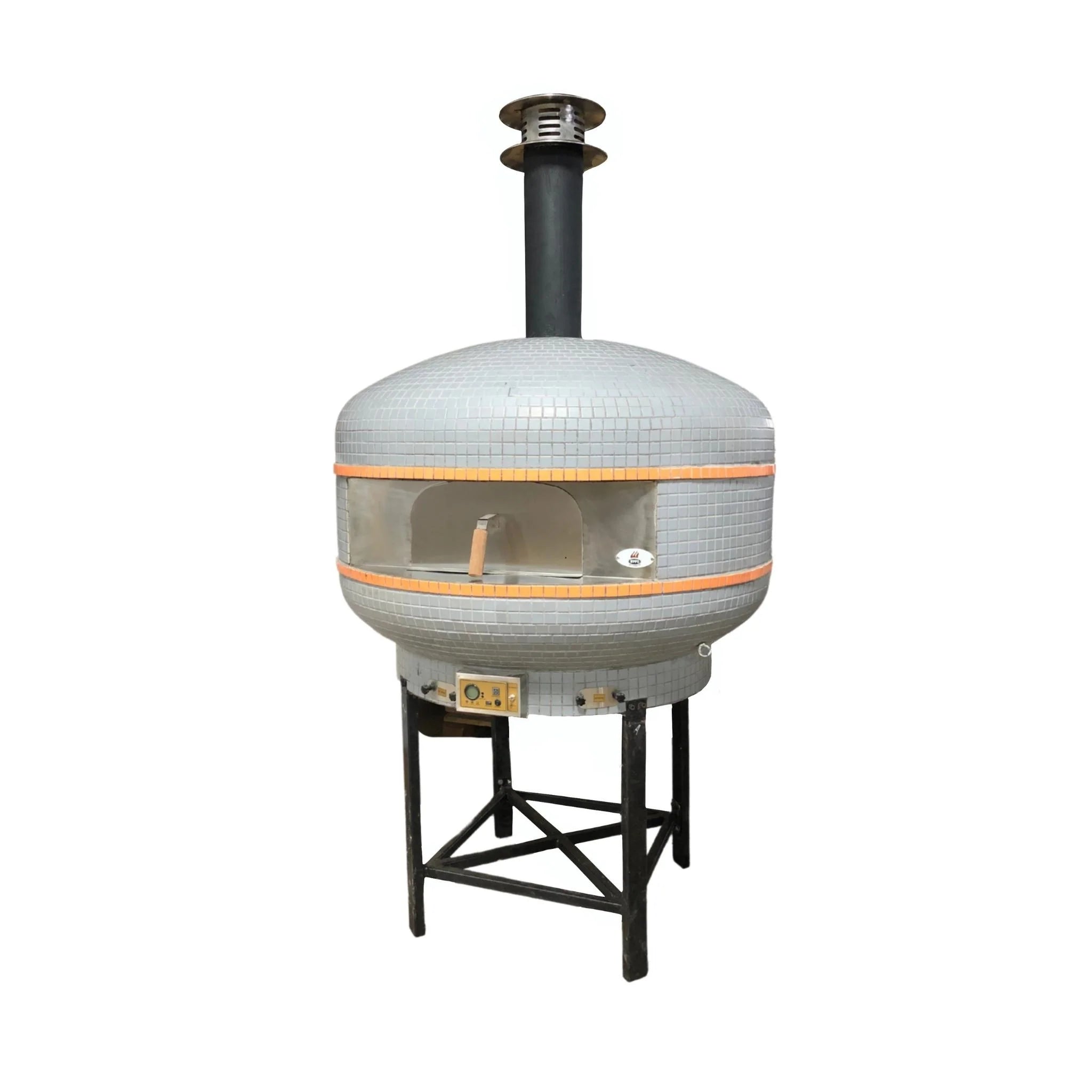 48" Professional Lava Digital Controlled Wood-Fired Oven With Convection Fan