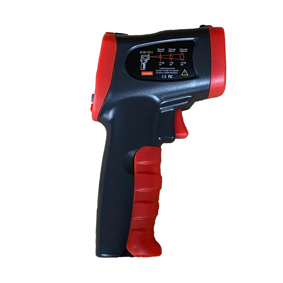 High Temp Infrared Thermometer for Wood-Fired Ovens Right Side