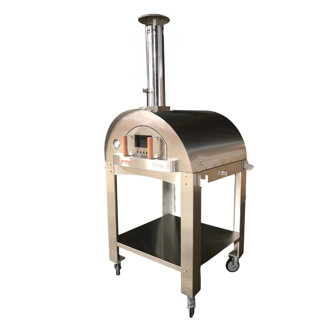 Karma 42" Professional Wood-Fired Oven Corner View